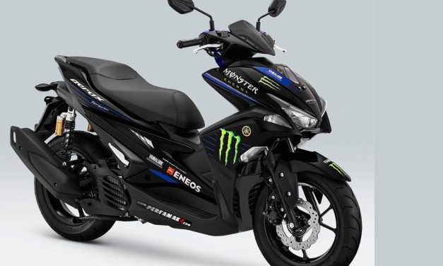 Yamaha Aerox Edisi Monster Energy Kembali Hadir Lebih Agresif
