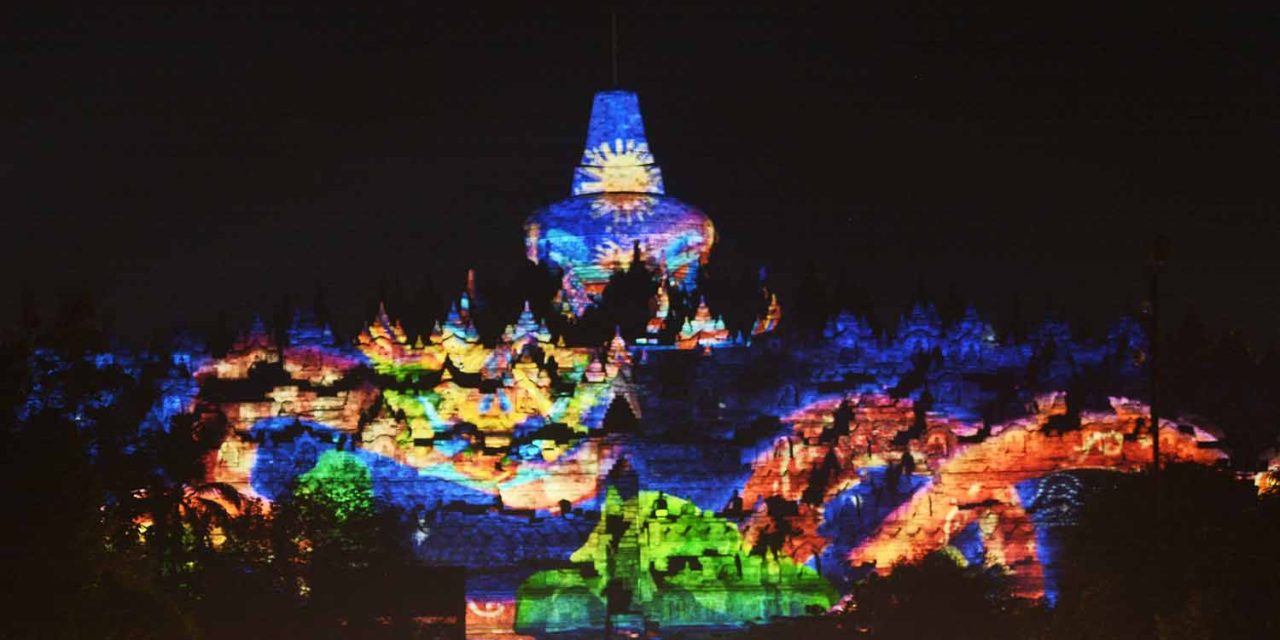 Festival Budaya Borobudur Hadirkan Teknologi Video Mapping 3D