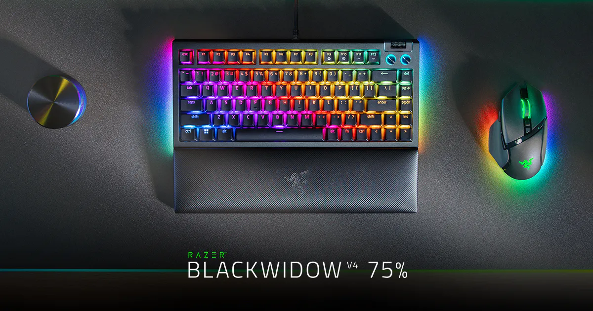 Razer BlackWidow V4 Pro 75% Manjakan Komunitas Gaming