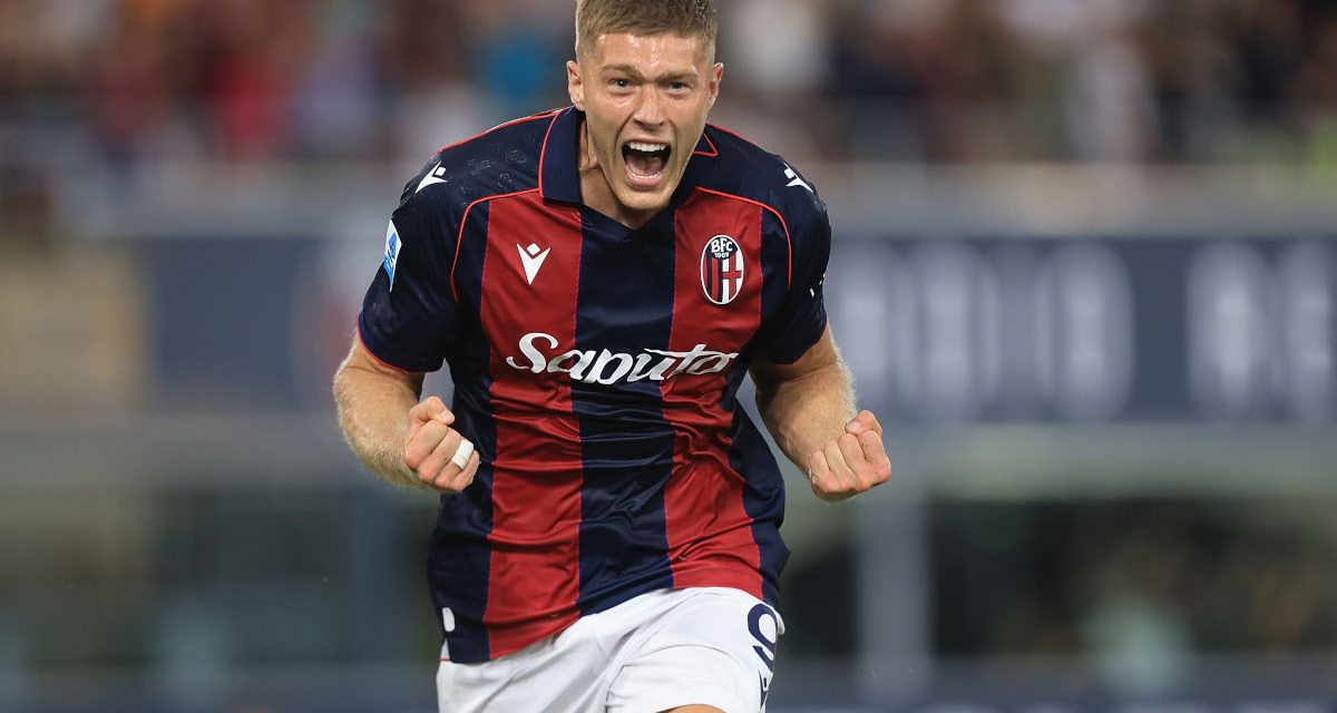 Artem Dovbyk Cetak Gol Perdana Musim Ini Bersama Bologna