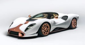 De Tomaso P72 V8 Supercharged Uji Sasis Karbon Monokok