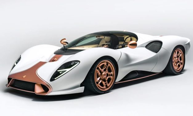 De Tomaso P72 V8 Supercharged Uji Sasis Karbon Monokok